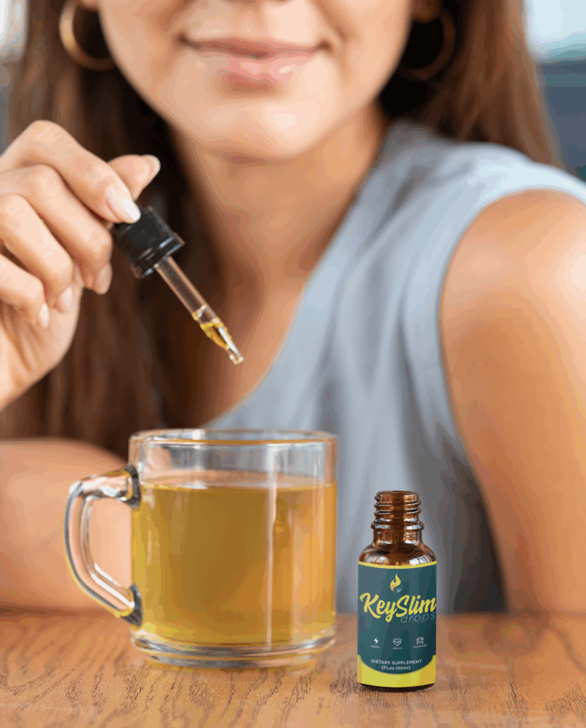 2 drops of KeySlim Drops will help you burn more fat